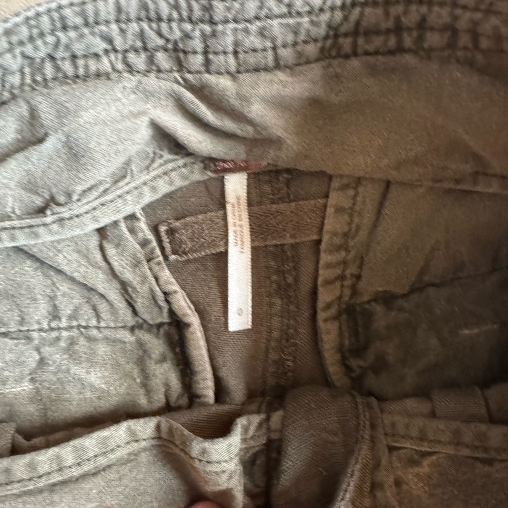 Free People Straight Chino Trousers OOS - Picture 4 of 5